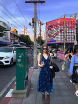 AREUMIEUR editorial slip dress scene