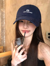 Eight Cotton Navy Cap