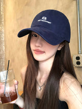 Eight Cotton Navy Cap
