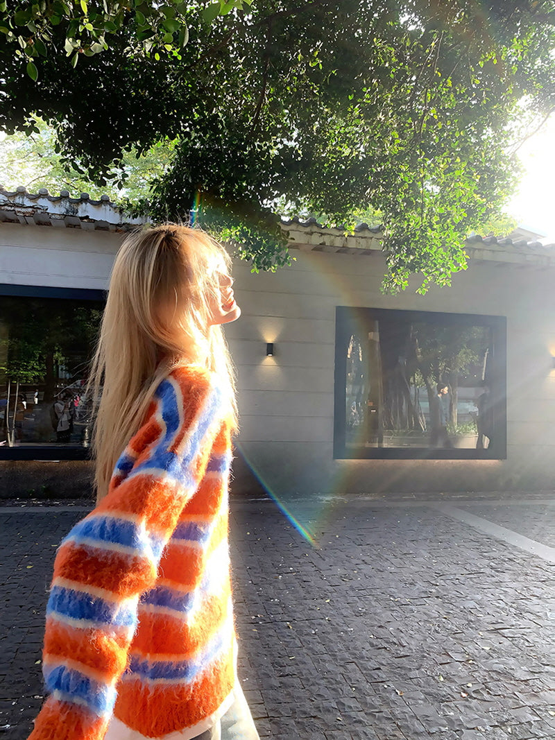 Glowline Fuzz Sweater