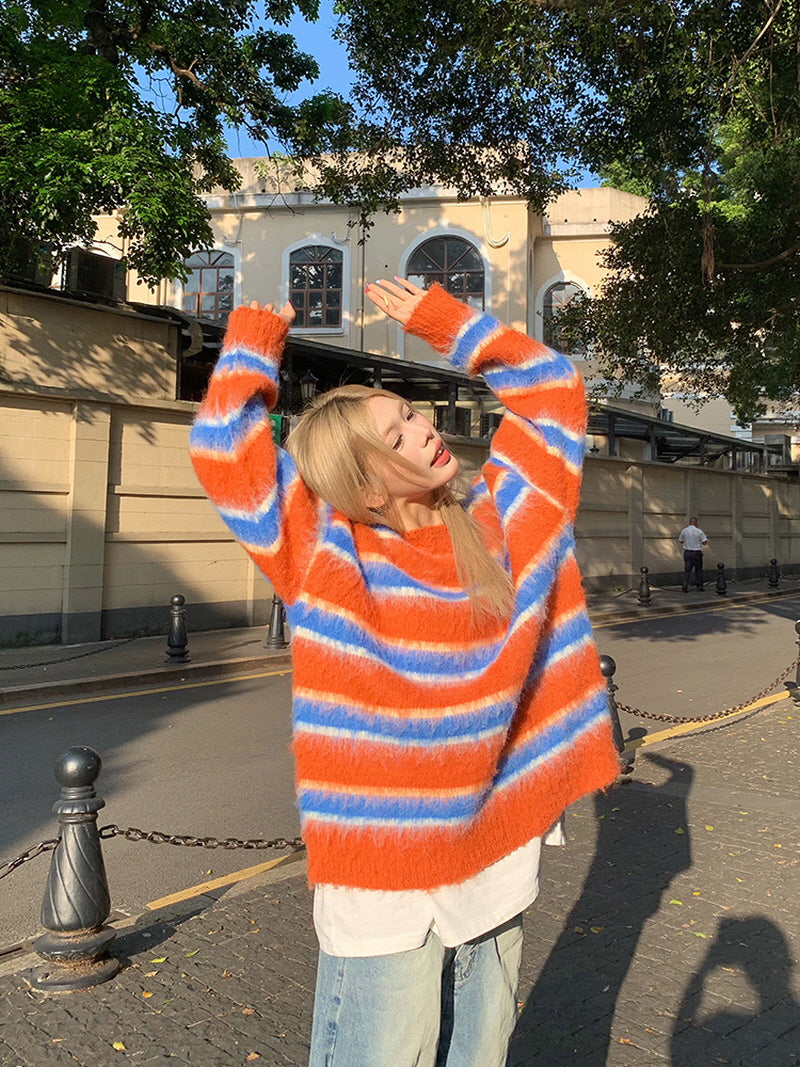 Glowline Fuzz Sweater