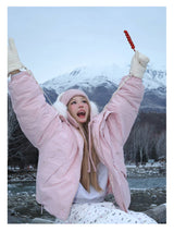 Light Down Puffer - Pink