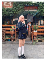 Denim Mini Skirt