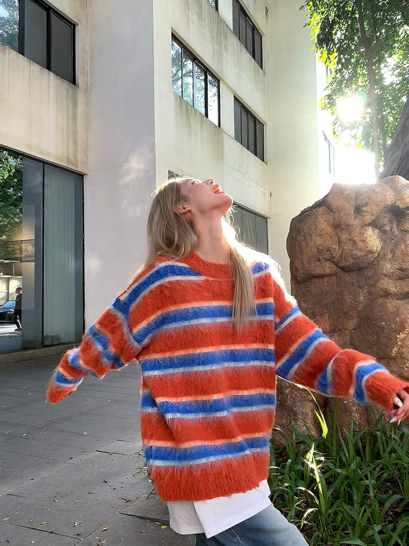 Glowline Fuzz Sweater