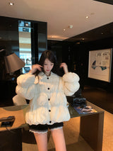 Lace Quilted Button Jacket