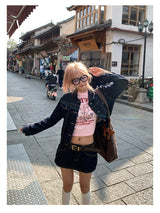 Denim Mini Skirt