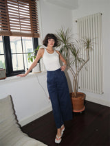 U neck Strapless top - Pure White