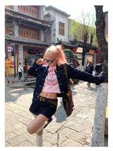 Denim Mini Skirt