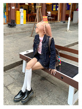 Denim Mini Skirt