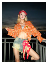 Vintage Plaid Short Shirt