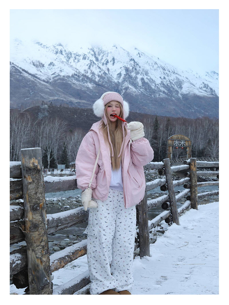 Light Down Puffer - Pink
