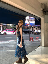 Astro Slip Maxi Dress - Long