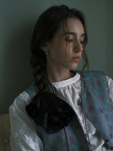 Drape Scrunchie - Elegant Black