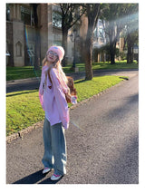 Classic Stripe Collar Shirt - Pink