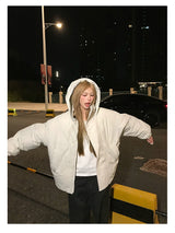 Light Down Puffer - White ash