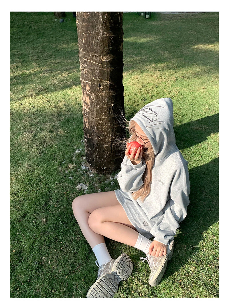 Embroidered Hoodie