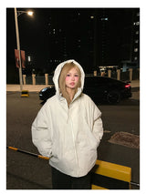 Light Down Puffer - White ash