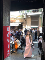 Mono Forme Long Dress - Pink