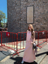 Mono Forme Long Dress - Pink
