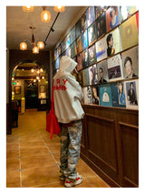 Slash Graphic Hoodie - White
