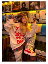 Slash Graphic Hoodie - White