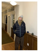 Light Down Short Puffer - Black