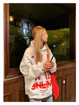 Slash Graphic Hoodie - White