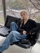 Slouchy Wide Vintage Jeans