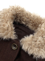 Collar Jacket, plush collar jacket — AREUMIEUR, detail 3